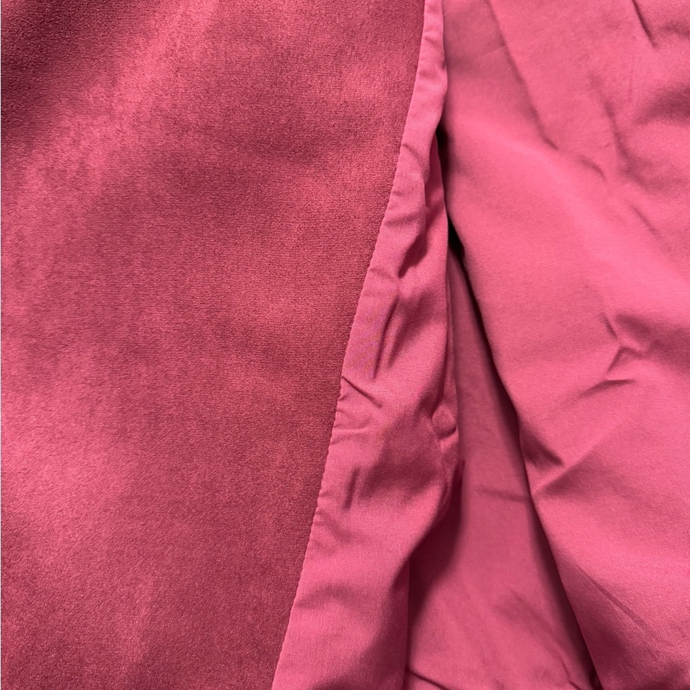 BRAND NEW! Suede Moto Jacket 😎 Purple women’s jacket. Size Medium - Picture 7 of 7